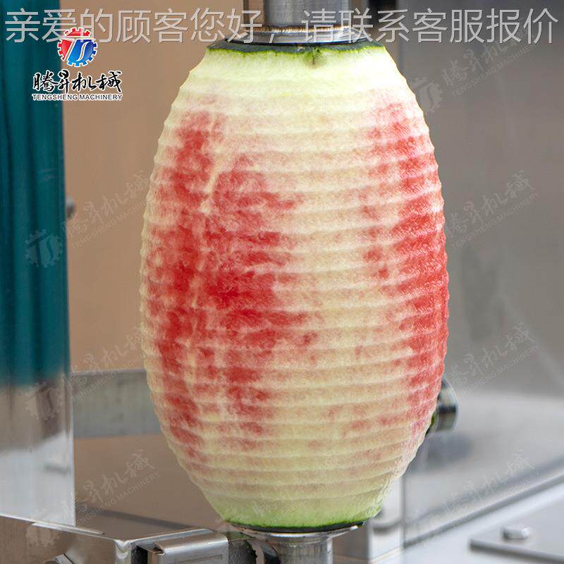 新疆哈瓜削分 腾昇多功密AZW能削皮皮分瓣瓣机削皮分瓣 机械可定