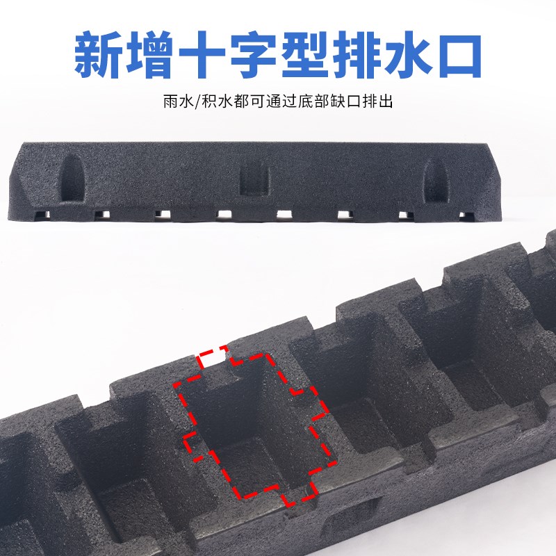 空调外机减震垫中央空调落地橡胶底座热泵暖通脚垫减震降噪防积水