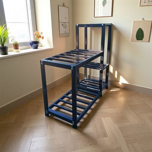 新款 鱼缸架高承重多层缸架子底座组缸水族馆展示架鱼缸支架可定制