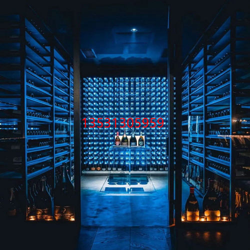 网红新款不锈钢亚克力发光酒架不锈钢酒柜透明红酒展示架厂家直销