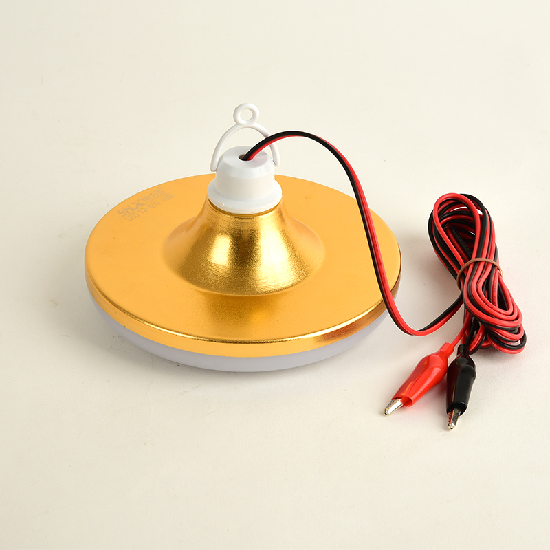 12vled灯泡夜市摆地摊灯12伏24v48v超亮畜电池直流电瓶灯底压户外