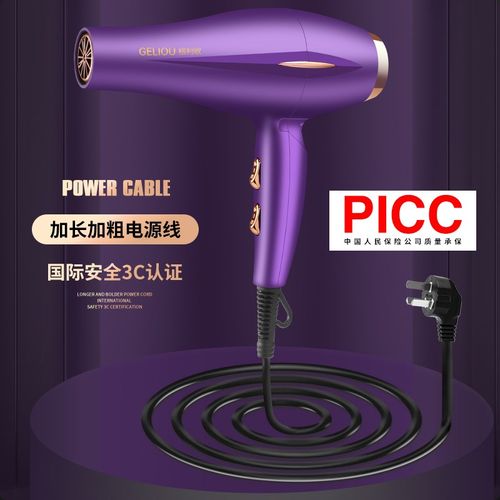 三插头大风力电吹风机学生宿舍负离子护发低功率吹风筒速干大功率