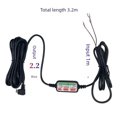 行车记录仪降压线车载24V12V转5V保险盒汽车停车监控取电器通用