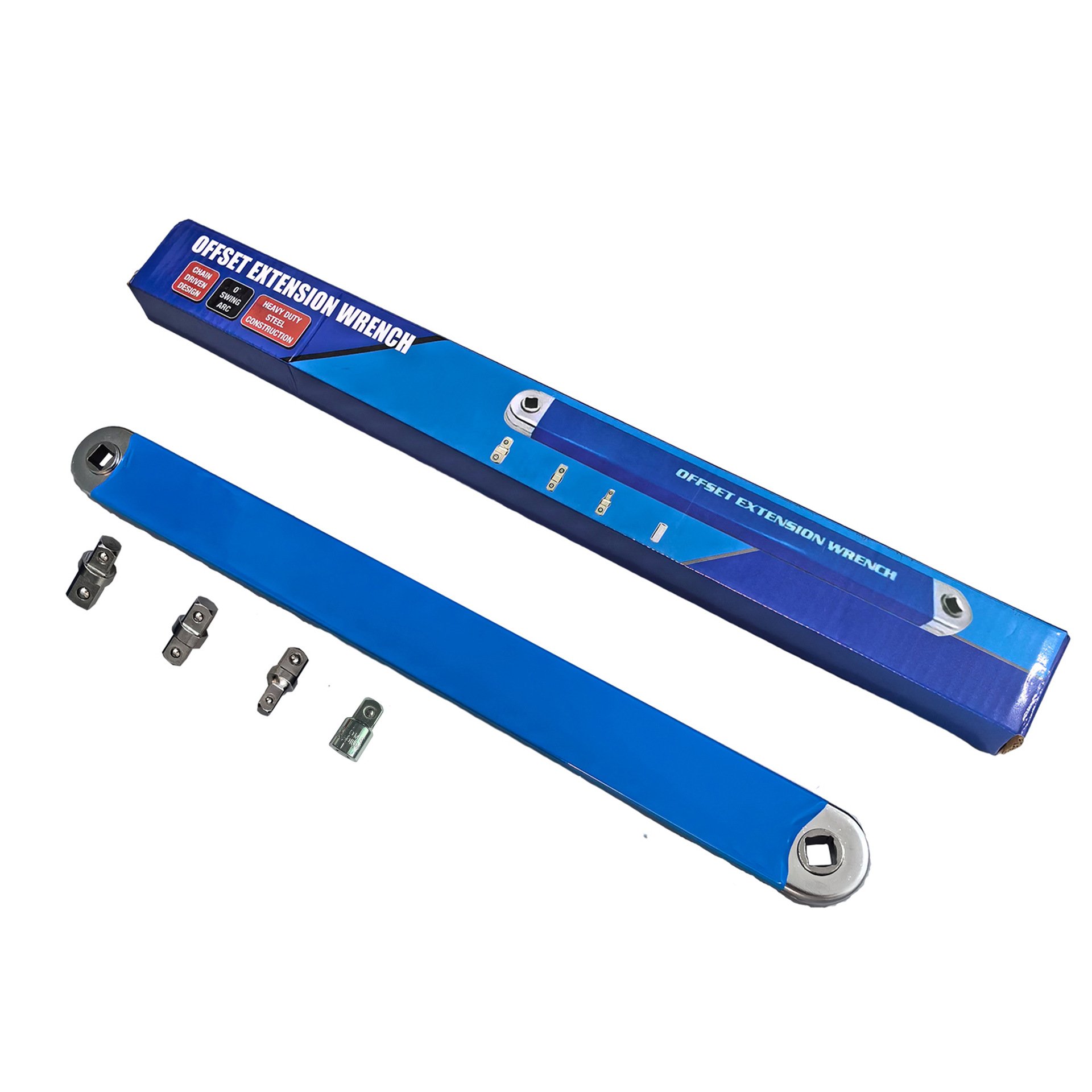 15寸延长扳手3/8多功能两用扳手可换头 Offset Extension Wrench