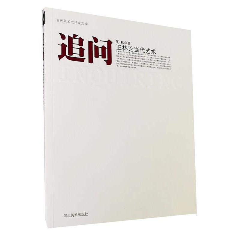 【正版书籍】 追问:王林论当代艺术 王林 河北美术出版社