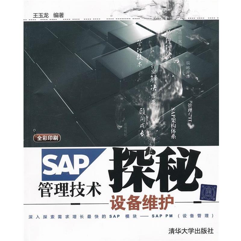 【正版书籍】 SAP管理技术探秘—设备维护 王玉龙　编著 清华大学出版社