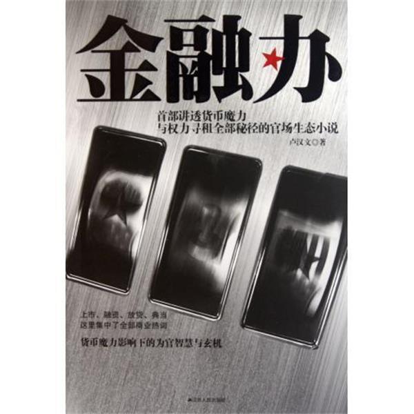 【正版书籍】 金融办 卢汉文 著 江苏人民出版社