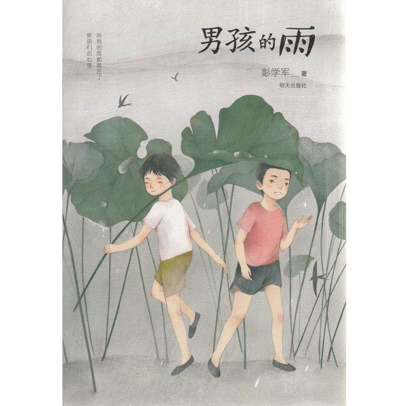 【正版书籍】 男孩的雨 彭学军 著 明天出版社