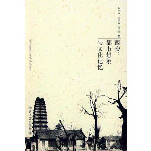 【正版书籍】 西安:都市想象与文化记忆 陈平原,王德威,陈学超　编 北京大学出版社