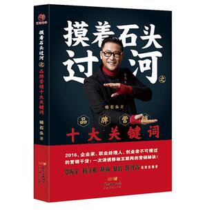 【正版书籍】 摸着石头过河之品牌营销十大关键词 杨石头 广东经济出版社有限公司