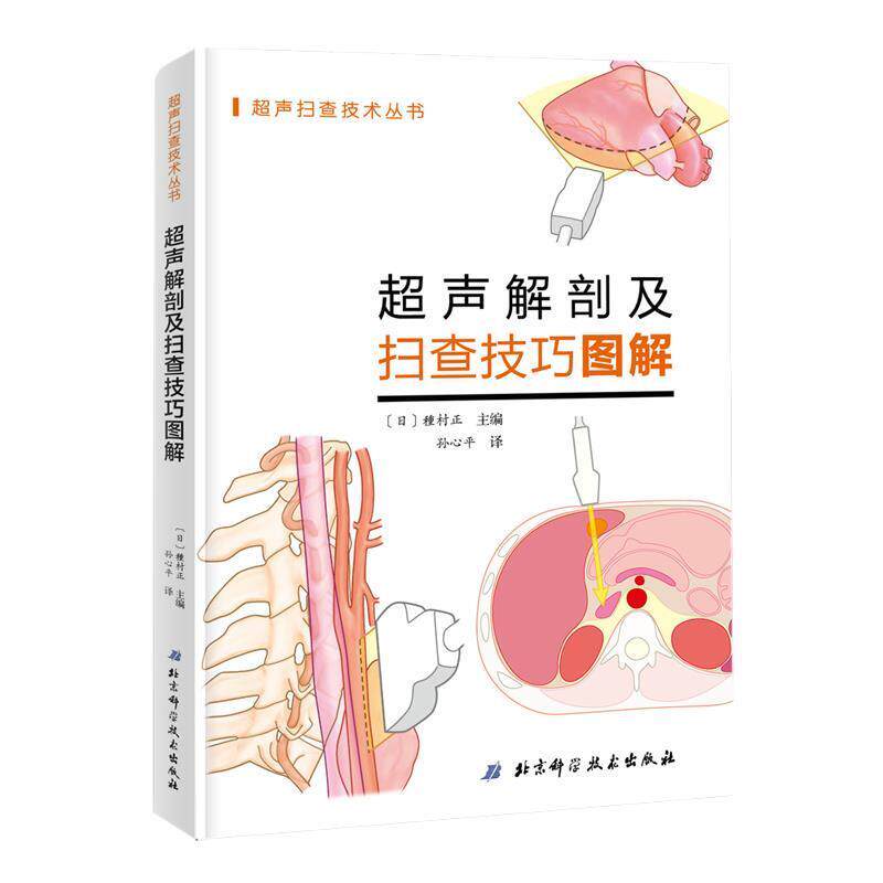 【正版书籍】 超声解剖及扫查技巧图解 种村正 北京科学技术出版社