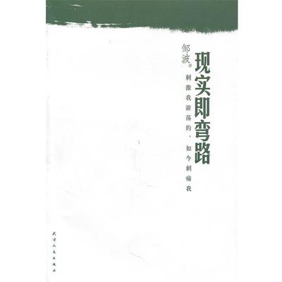 【正版书籍】 现实即弯路 邹波 著 天津人民出版社