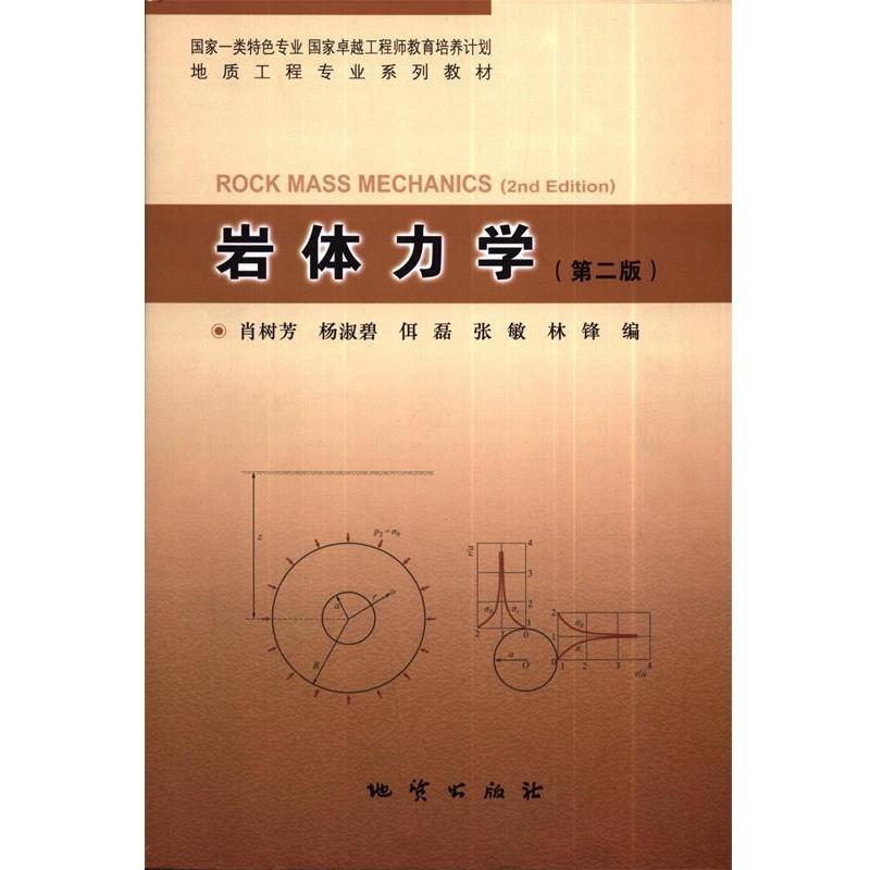 【正版书籍】 岩体力学 肖树芳,杨淑碧,佴磊,张敏,林锋,李惠娣,李玫校 地质出版社