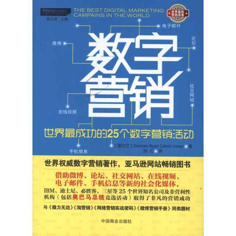 【正版书籍】 数字营销 (爱尔兰) Damian Ryan, Calvin Jones著 中国商业出版社
