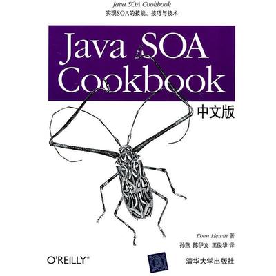 【正版书籍】 Java SOA Cookbook中文版 (美)休依特 著,孙燕 等译 清华大学出版社
