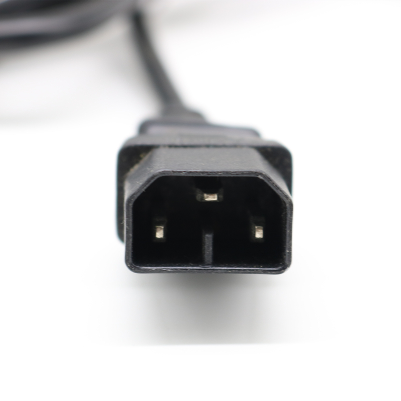 新日电动车充电器1平方电源线输出插头金箭头插输出线连接线