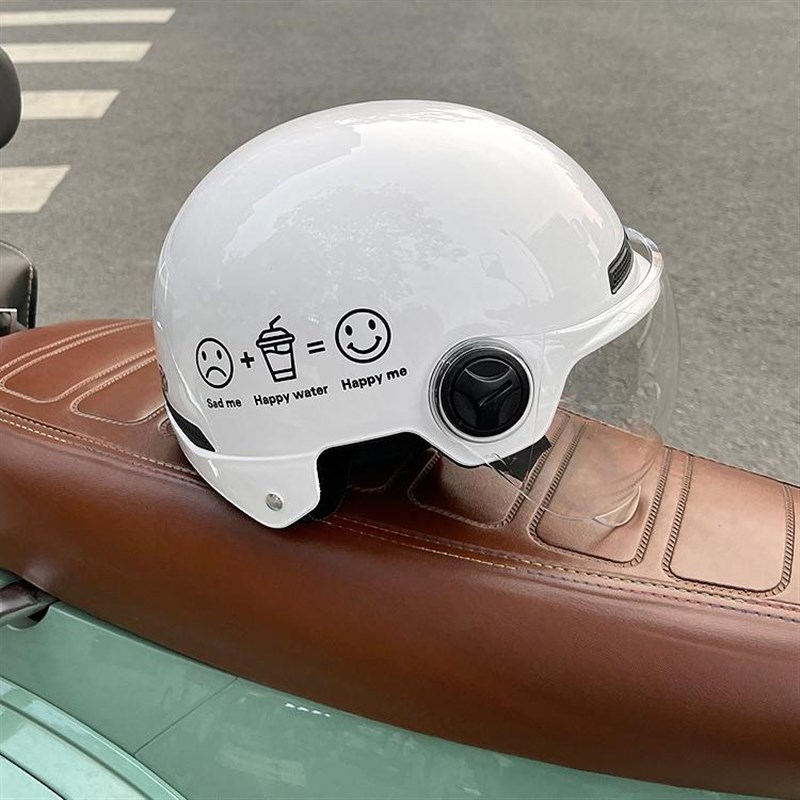 3c安全认证电动车头盔九号爱玛小刀绿源摩托车骑行车盔个性安全盔