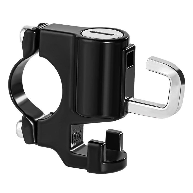 电动车头盔锁防盗电瓶自行车安全帽锁扣钩子摩托车防偷挂钩锁