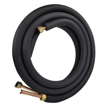 空调铜管TP2软态加厚纯紫铜管子1P1.5P2P3匹延长连接国标成品通用