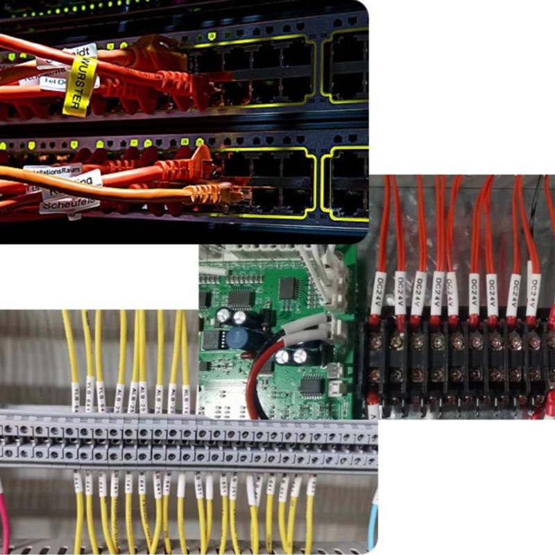 线号机TP60/70/66/86色带TP-R100B/TP-R1002B标签6 9 12黄白