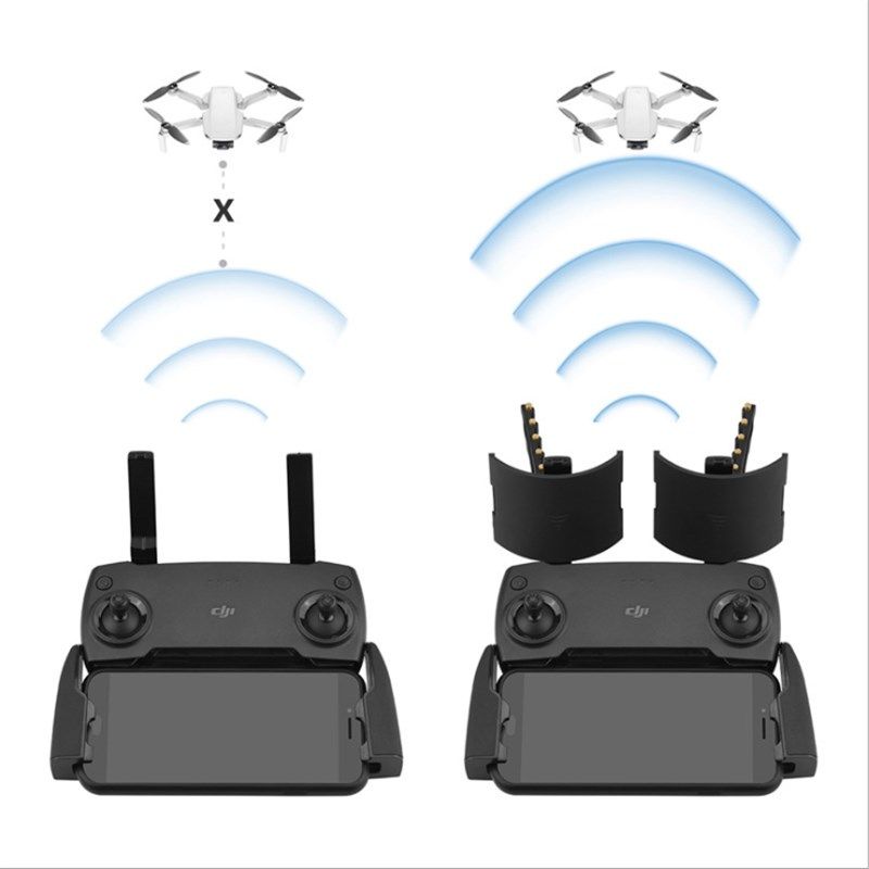 适用大疆MAVIC 3御2 MINI 2/AIR 2/2S晓遥控器八木天线信号增强