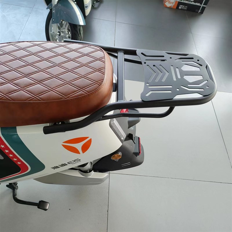 雅迪台铃爱玛电动车尾架加厚后货架电瓶车外卖架铝合金尾箱后货架