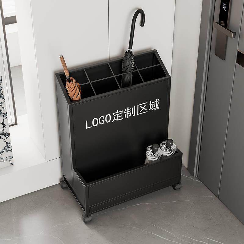 收纳桶家用学校教室酒店大堂挂伞入户门口置物雨伞架子商用大容量