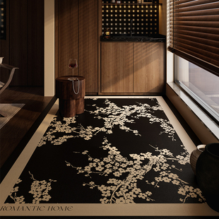 南枝新中式复古厨房专用地垫通铺阳台垫家用脚垫防滑吸水防油地毯