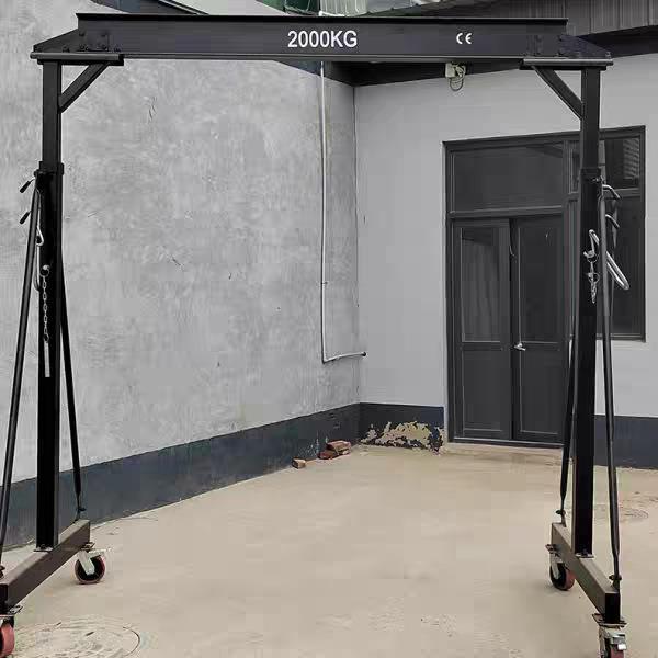 移动门式起重机龙门架室内龙门吊架可升降小型移动万向龙门架便携