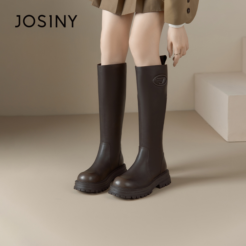 卓诗尼时尚百搭长筒靴