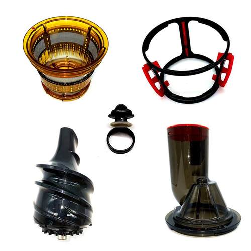 韩国NUC原汁机配件取汁器容器盖上盖螺旋桨过滤网出汁阀门挂壁刷