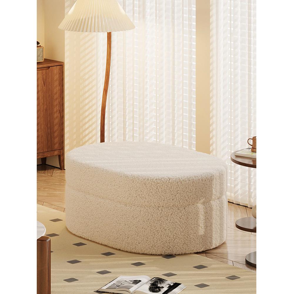 小凳子家用矮凳客厅高级感沙发凳试衣间换鞋凳收纳储物凳可坐脚踏