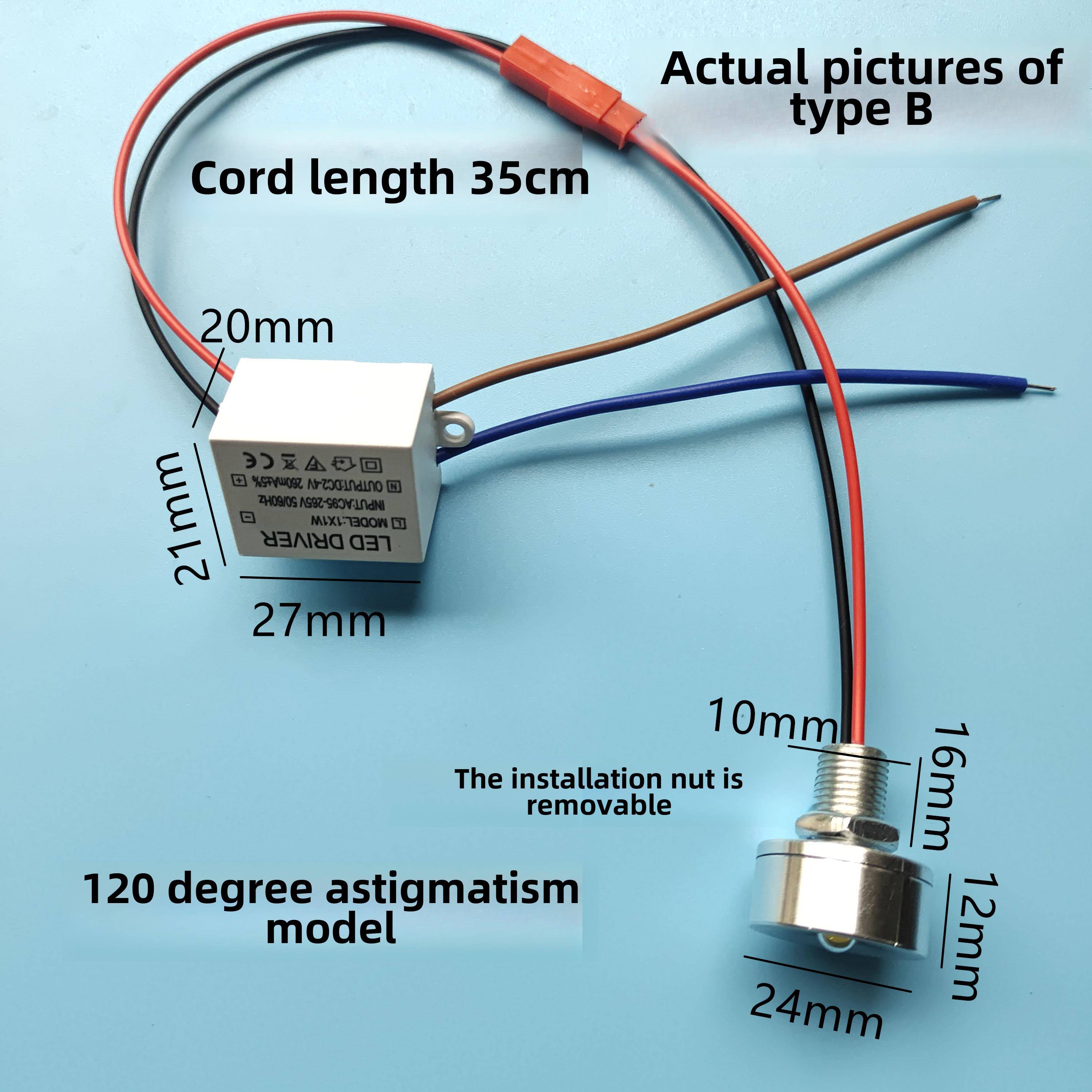 Led新型高亮度灯头驱动220V小灯泡显示计数器装饰光源改造照明