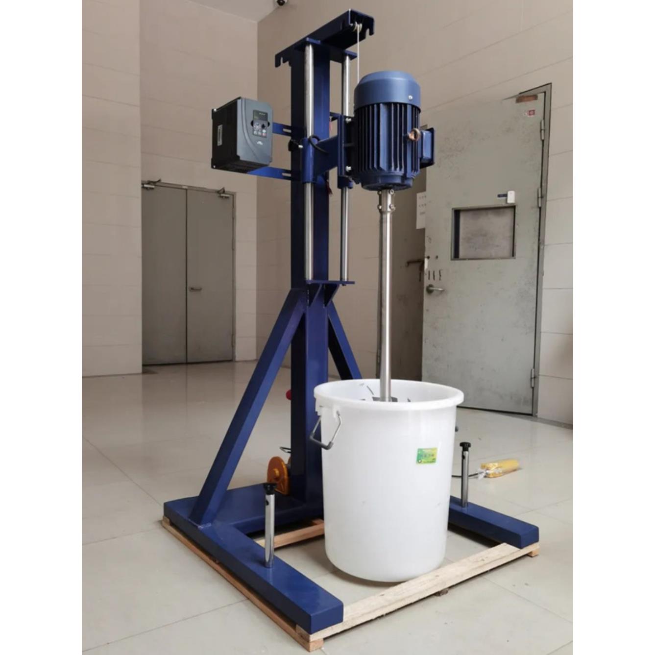 齐威大支架分散机生产型分散搅拌机变频调速电动升降防爆分散机