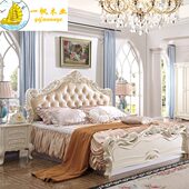 欧式 床双人床1.8米1.5米主卧现代简约公主床奢华婚床大床卧室家具
