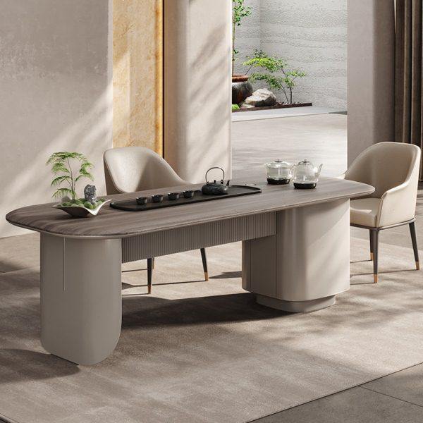 新款简约现代功夫茶桌意式极简轻奢带烧水壶一体办公室家用茶台,商业/办公家具,茶台/茶桌,淘宝优惠券,粉丝福利购,淘宝优惠卷