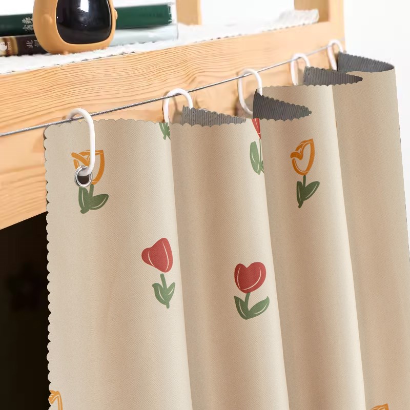 强遮光床帘宿舍下铺专o用挂布单片桌帘遮挡帘学生寝室下桌隐私床