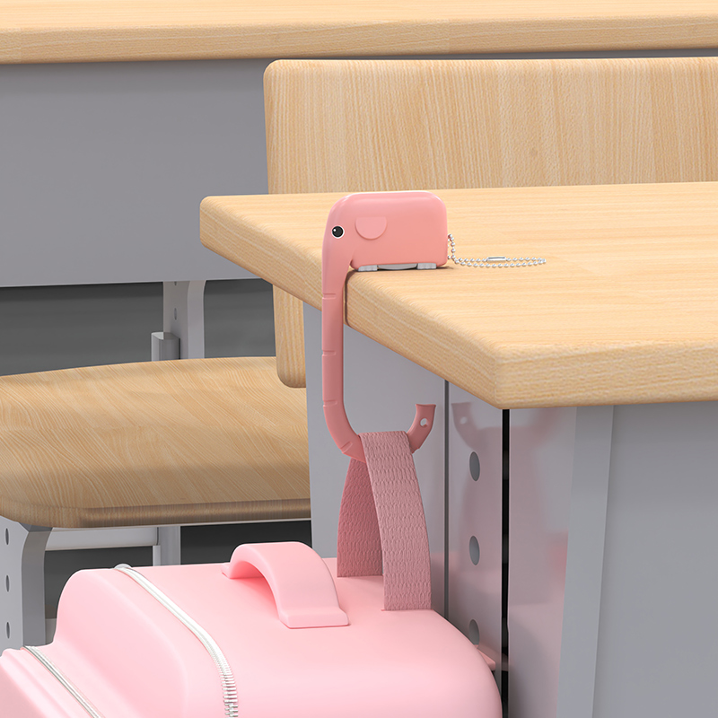 中小学生a新款书包挂钩桌边免打孔挂包勾教室办公室可移动揹包挂