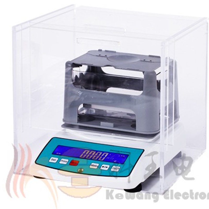 电缆料密度计d f塑料比重仪 KW-120E固体密度测试仪 密度秤 比重