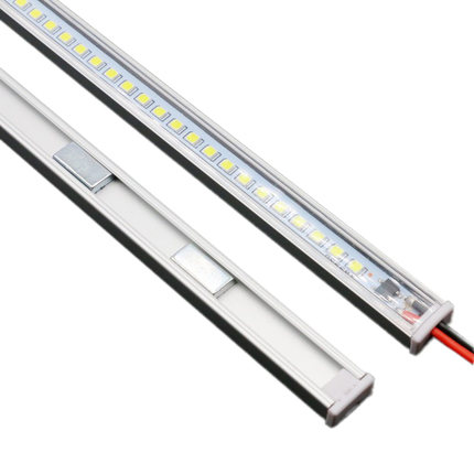 led硬灯条220V高亮超薄长条灯货架展示柜吸附磁铁灯管免驱动器