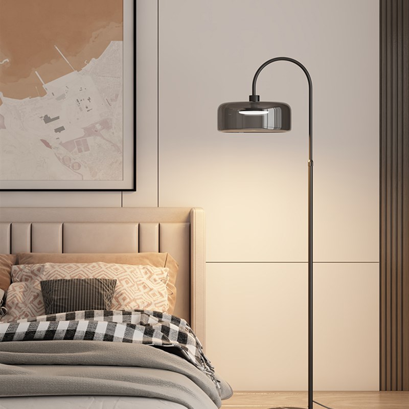 极简落地灯,客厅沙发,茶几,创意艺术,卧室床头,高端氛围台灯