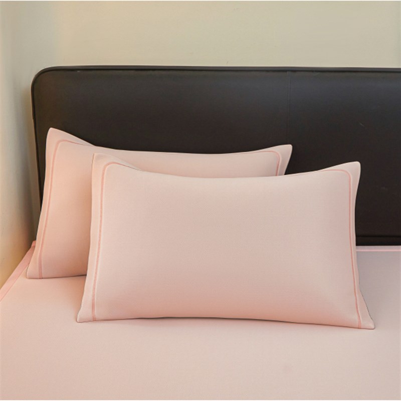 夏天冰丝凉席三件套空调席2025新款藤席草席床笠款单人席子可机洗