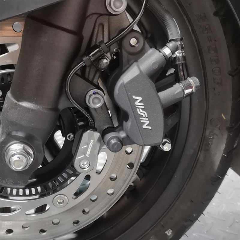 适用本田佛沙350传感器保护盖NSS350ABS刹车护罩FORZA300改装配件