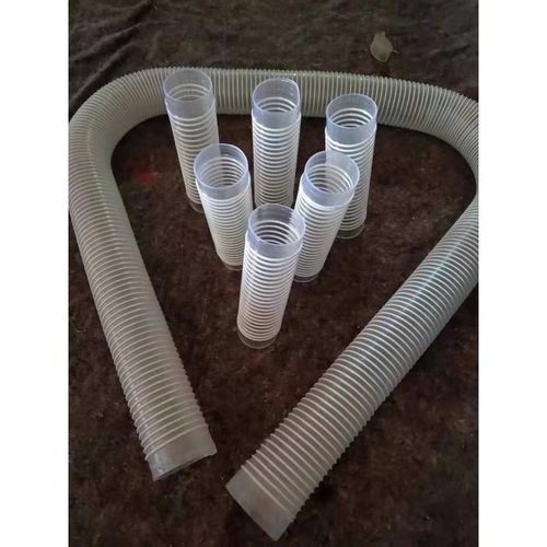 工业钢丝吸尘伸缩pvc管雕刻通风管风管木工波纹管塑料软管机透明