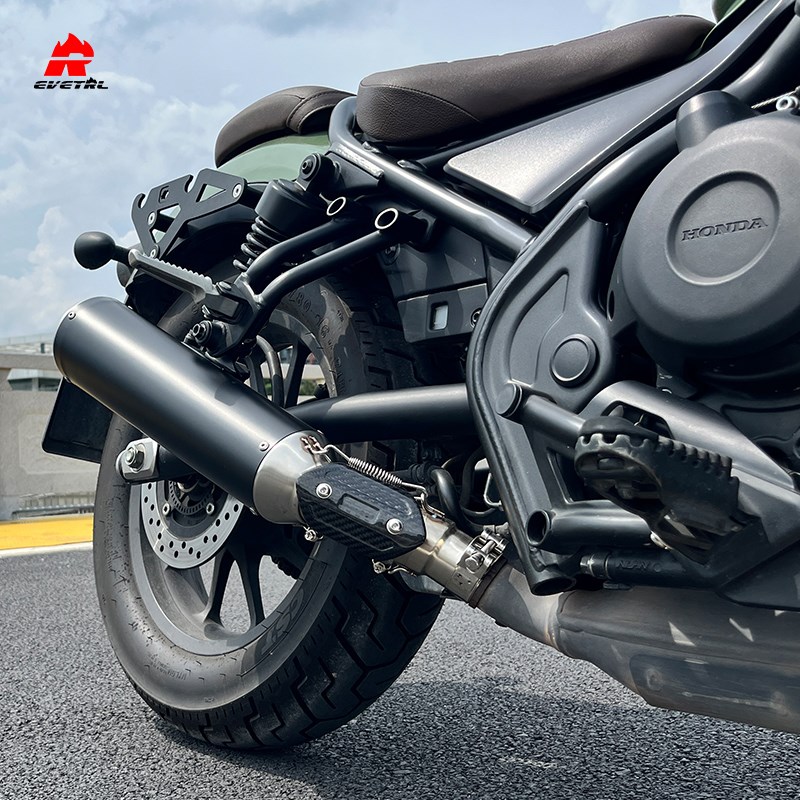 适用于本田CM500改装复古音浪排气管尾段低沉浑厚声浪闷响改装件