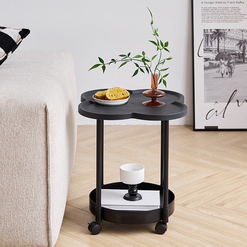 家用可移动沙发边几创意客厅小推车小茶几侧边柜置物架餐厅零食台,住宅家具,移动边几/推车,淘宝优惠券,粉丝福利购,淘宝优惠卷