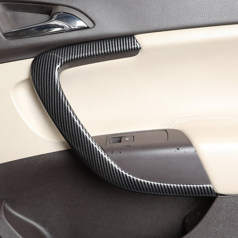 适用于09-16君威车门把手拉手扣手改装碳纤内饰贴装饰件升降窗贴
