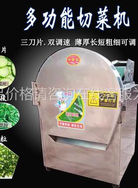 电全自能动商切菜机多功切韭菜神器切葱花机切粒机用切菜机双20型