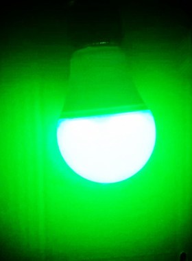 3.2V7.4伏6V低压LED灯泡红光绿色蓝光24V密室模型制作DIY灯笼泡