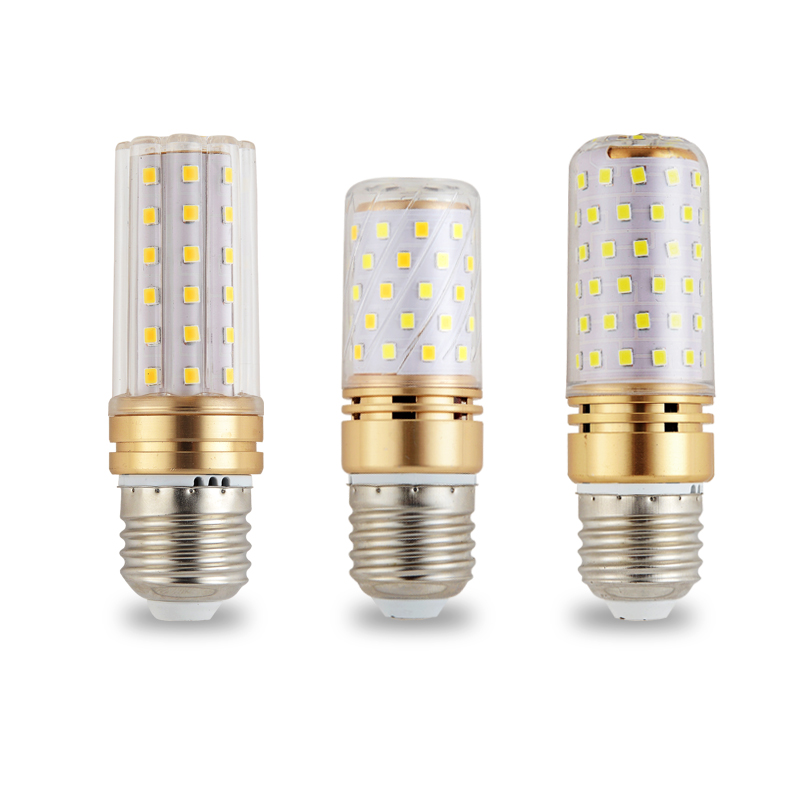 led灯泡e14e27光源小螺口暖白光高亮变色12W16W节能家用照明螺旋